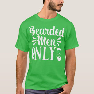 Camiseta Barba Engraçada Oferece Homens Cubados Apenas 4