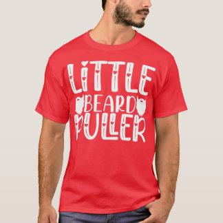 Camiseta Barba Engraçada Oferece Pequena Barba Puller Cláss