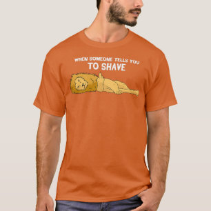 Camiseta Barba Engraçada Para Homens Hipster Dia do Humor