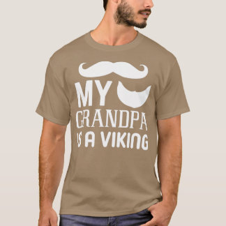 Camiseta Barba Engraçada Presente Meu Avô É Um Viking 6