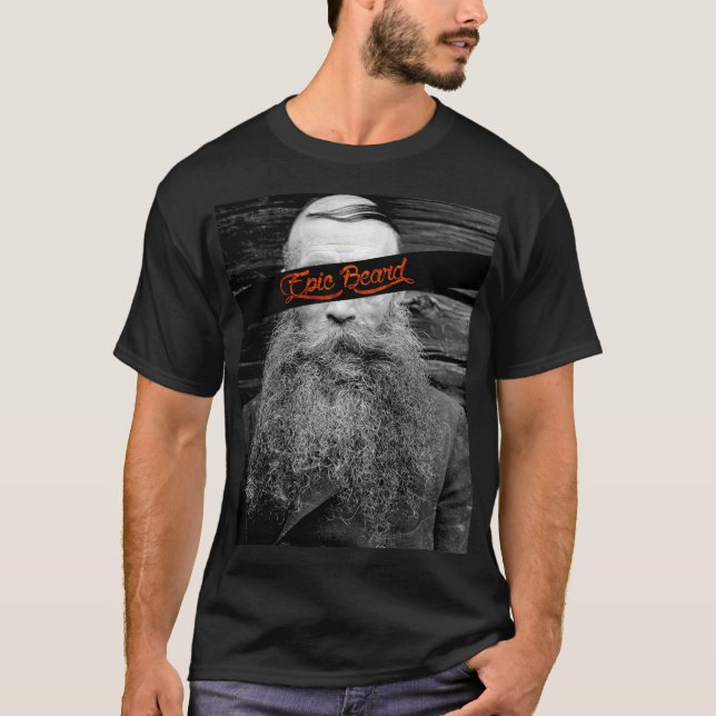 Camiseta Barba épico (Frente)