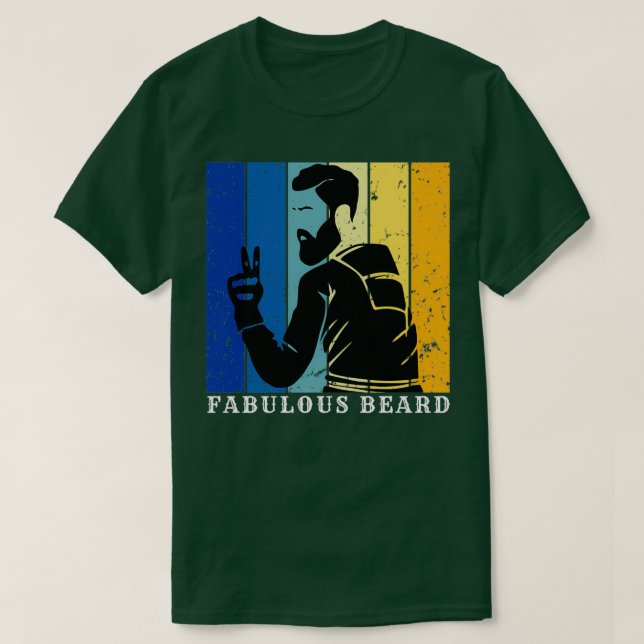 Camiseta barba fabulosa 29 (Frente do Design)