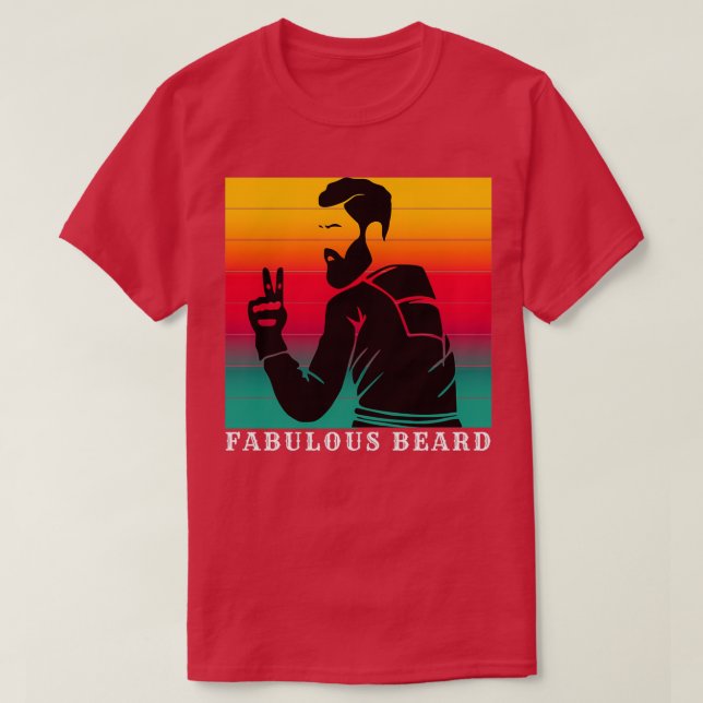 Camiseta barba fabulosa 3 1 (Frente do Design)