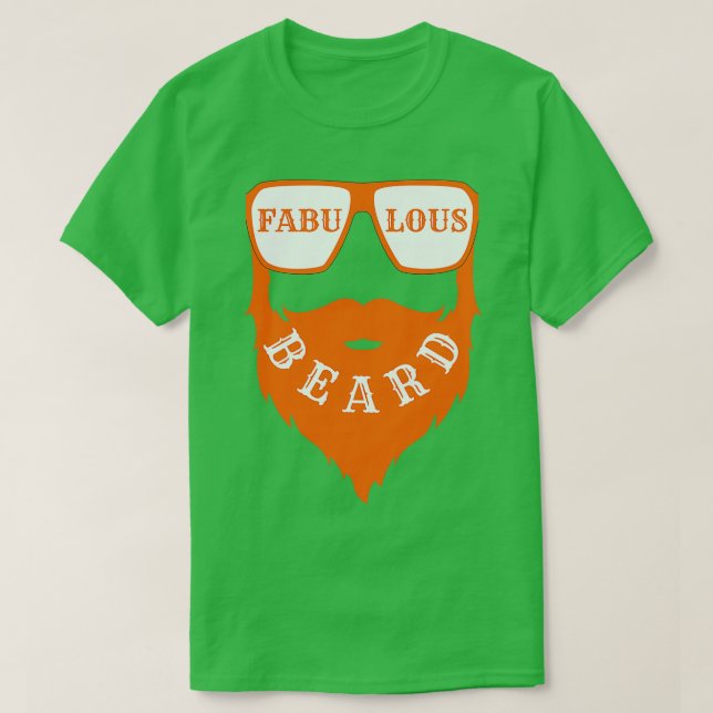 Camiseta barba fabulosa 50 (Frente do Design)