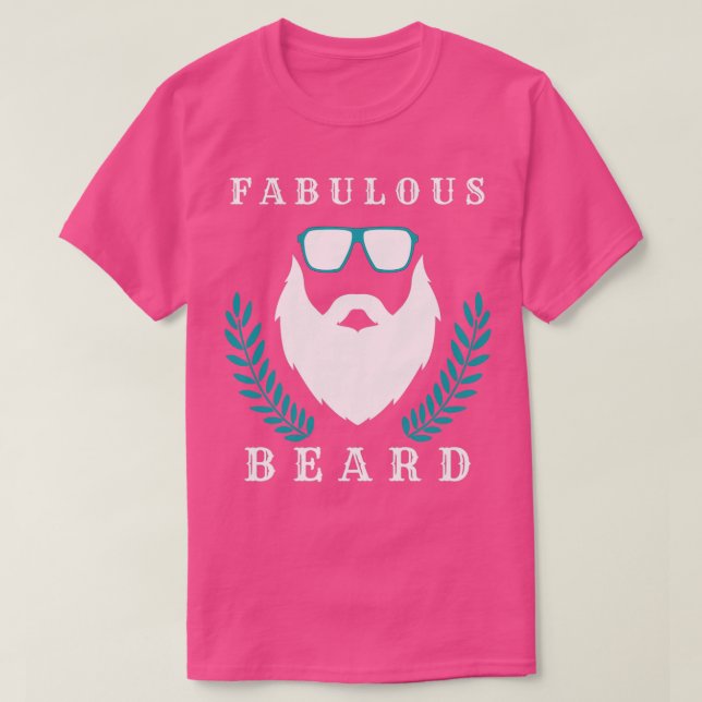 Camiseta barba fabulosa 65 (Frente do Design)