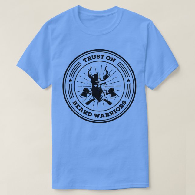 Camiseta Barba Guerreiros 1 (Frente do Design)