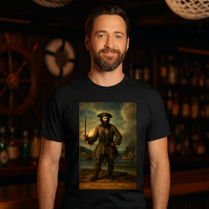 Camiseta Barba Negra O Pirata