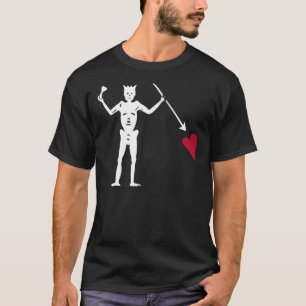 Camiseta Barba Negra &x27;s Jolly Roger Pirate Flag Shirt,