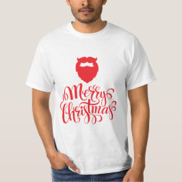 Camiseta Barba Papai noel de Natal