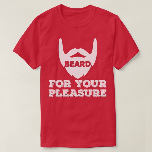Camiseta Barba Por Seu Prazer 1 (Frente do Design)