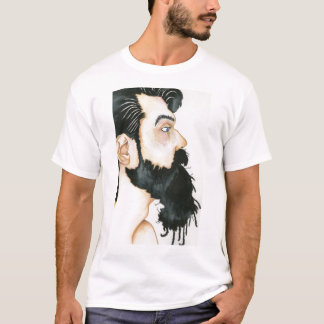 Camiseta Barba preta