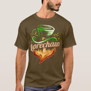 Camiseta Barba Vermelha De Chapéu Verde No Dia de São Patrí
