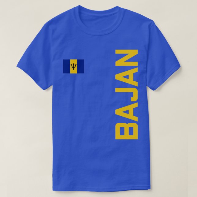 CAMISETA BARBADOS BAJAN FEZ EM (Frente do Design)