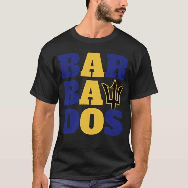 Camiseta Barbados Orud Barbadianos Bajan Patriótico Barbado (Frente)