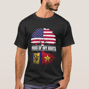 Camiseta Barbados Patrimônio Vietnam Orgulhoso de minhas Ra