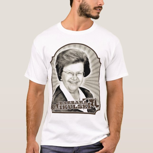 Camiseta Barbara Mikulski (Frente)
