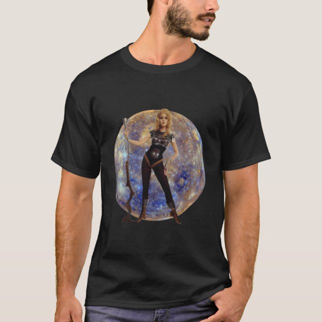 Camiseta Barbarella salva Mercúrio  (Frente)