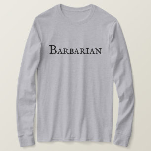 Camiseta "Barbarian" masculino
