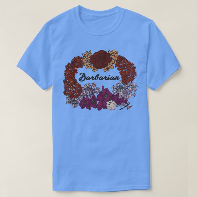 Camiseta bárbaro 10 (Frente do Design)