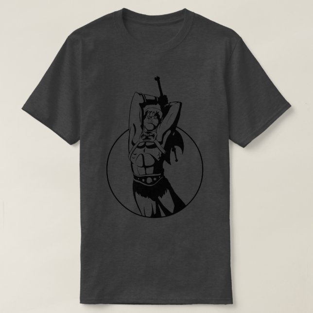 Camiseta bárbaro 1 2 (Frente do Design)