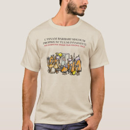 Camiseta Bárbaros engraçados no latino