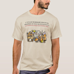 Camiseta Bárbaros engraçados no latino