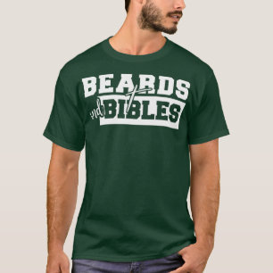 Camiseta Barbas Cristãs e Bíblias Cruzam a fé de Jesus