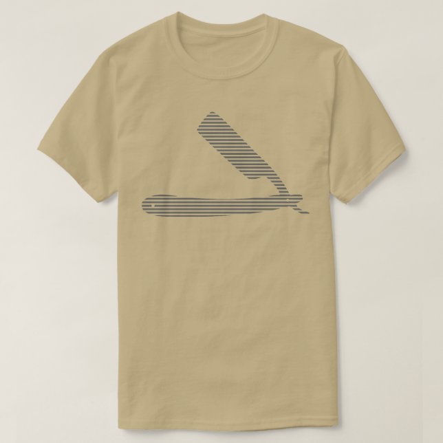 Camiseta barbeador (Frente do Design)