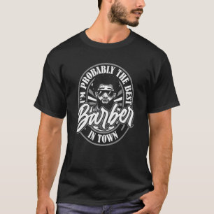 Camiseta Barbearia Afro Corte de Cabelo Coiffeur Barba Es