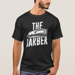 Camiseta Barbearia Mens The Barber Navalha