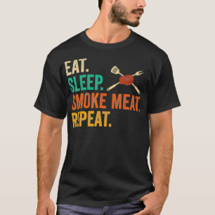 Camiseta Barbecue CHURRASCO de carne fumada