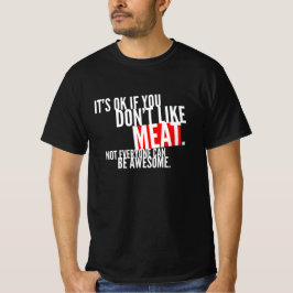 Camiseta Barbecue com ventilador de carne de churrasco