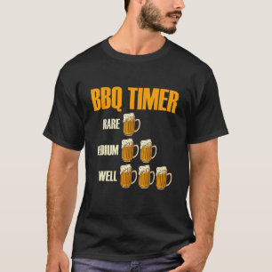 Camiseta Barbecue de Timer de churrasco