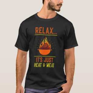 Camiseta Barbecue Grill Griller Grilldad