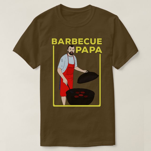 Camiseta Barbecue Papa (Frente do Design)