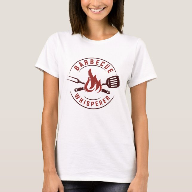 Camiseta Barbecue Whisperer (Frente)
