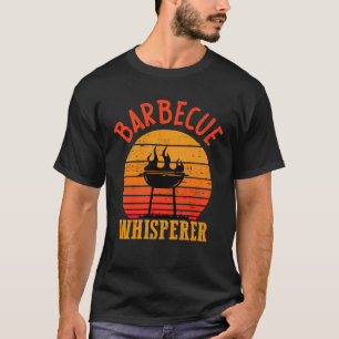Camiseta Barbecue Whisperer Grill Meat Grill Say