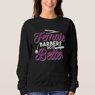 Camiseta Barbeiras Fazem Melhor Citação de Cabeleireiro