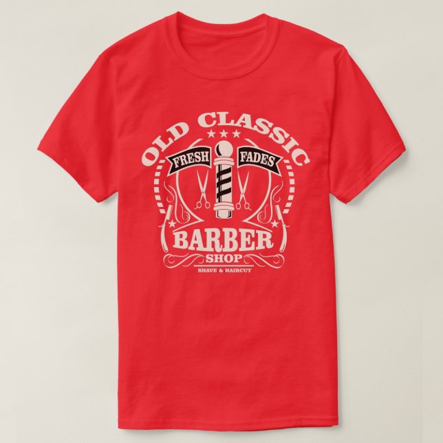 Camiseta Barbeiro Antigo Compra (Frente do Design)