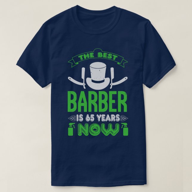 Camiseta Barbeiro Compre Barba Corte de Cabelo Hairdresser  (Frente do Design)