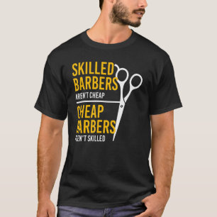 Camiseta Barbeiro legal para Homens Hairdresser Hairstylist