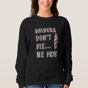 Camiseta Barbeiros não morrem nós desaparecemos o homem bar