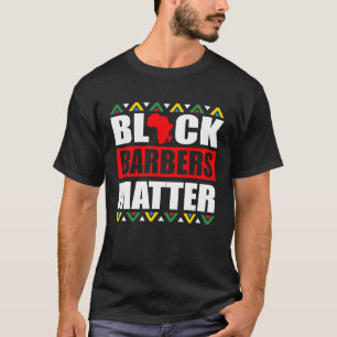 Camiseta Barbeiros Pretos Matam Haircut Hairstylist African