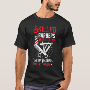 Camiseta Barbeiros Qualificados Não Arrancam Barras Baratas