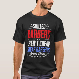 Camiseta Barbeiros Qualificados Não São Barbeiros Baratos