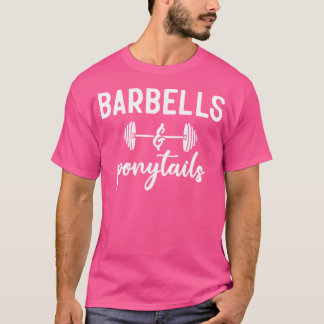 Camiseta Barbelhas E Ponytails - Fi Motivacional Feminina