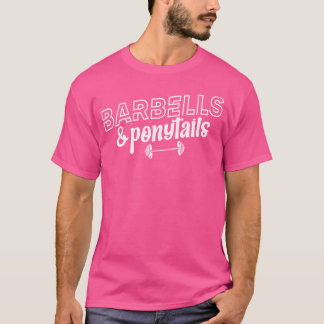 Camiseta Barbelhas e Ponytails Mulheres Cobrir
