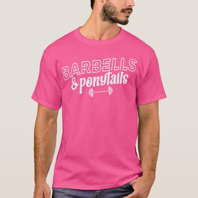 Camiseta Barbelhas e Ponytails Mulheres Cobrir (Frente)