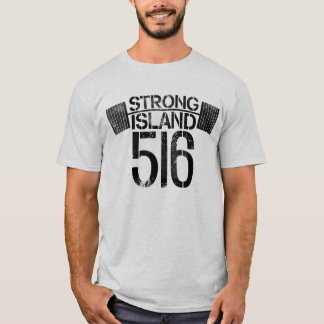 Camiseta Barbell forte da ilha: Edição limitada de JC