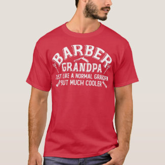 Camiseta Barber Avô Hairstylist Hairdresser Haircut